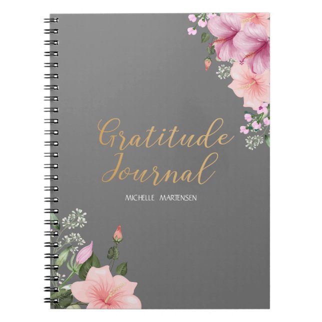 Personalised Gratitude Journal (Front)