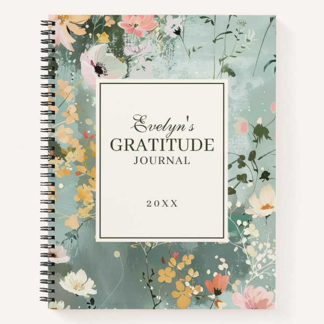 Personalised Gratitude Journal (Front)