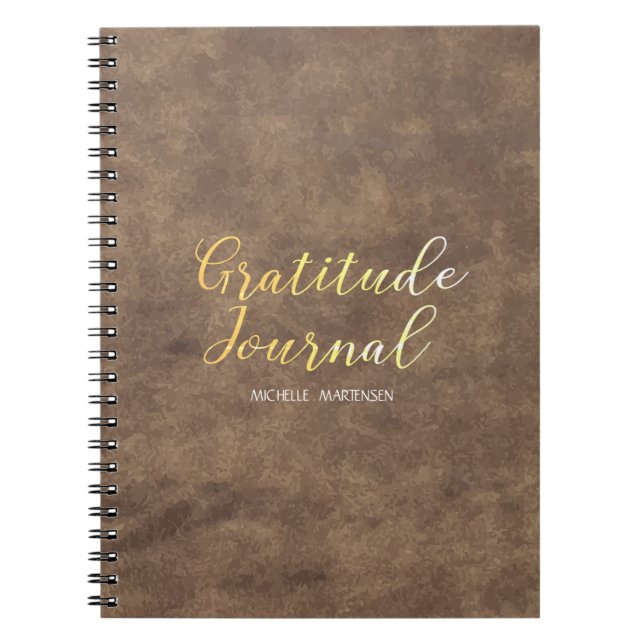 Personalised Gratitude Journal (Front)