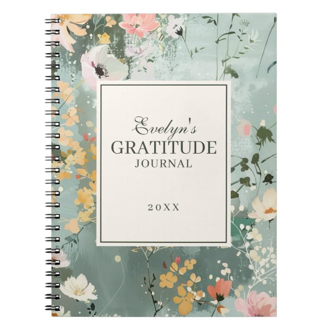 Personalised Gratitude Journal (Front)