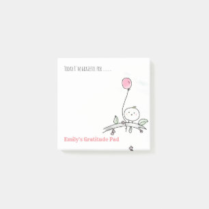 Personalised Gratitude Notelets - Share Thanks Post-it Notes