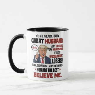 Personalised Great Husband Mug | Custom Name