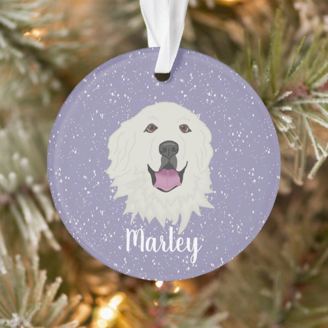 Personalised Great Pyrenees  Ornament (Tree)