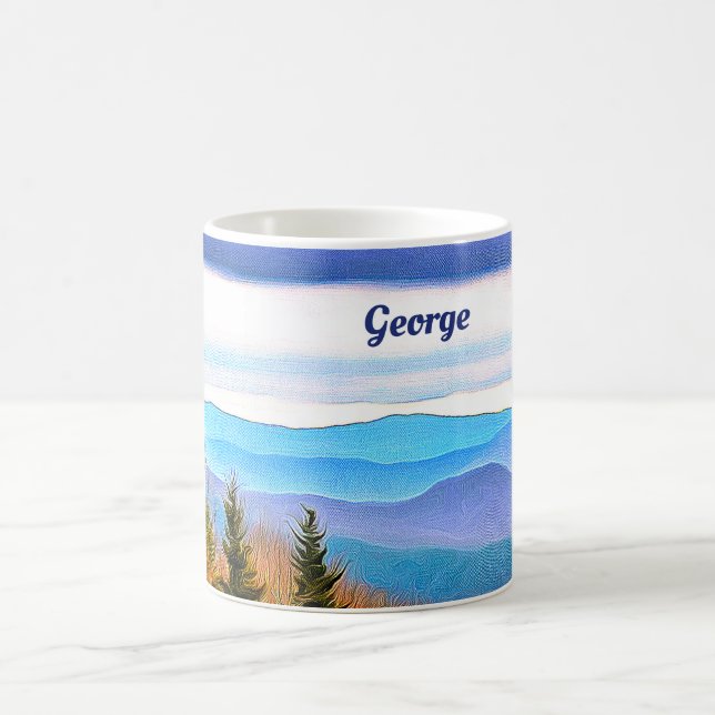 Personalised Great Smokey Mountains Cup (Center)