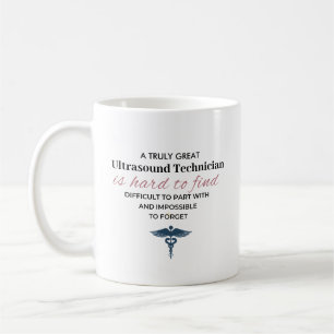 Personalised Great Ultrasound Technician Quote Coffee Mug