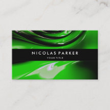 Personalised Green Car Paint Modern Elegant