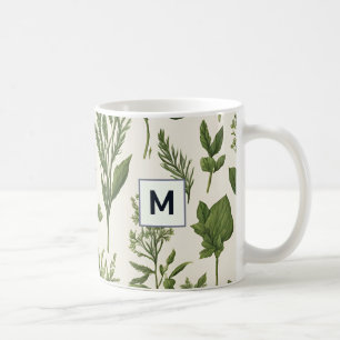 Personalised Green Garden Plants Gardening Stylish Coffee Mug