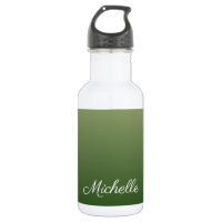 Personalised green ombre