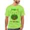 Personalised Green Ribbon Owl T Shirt
