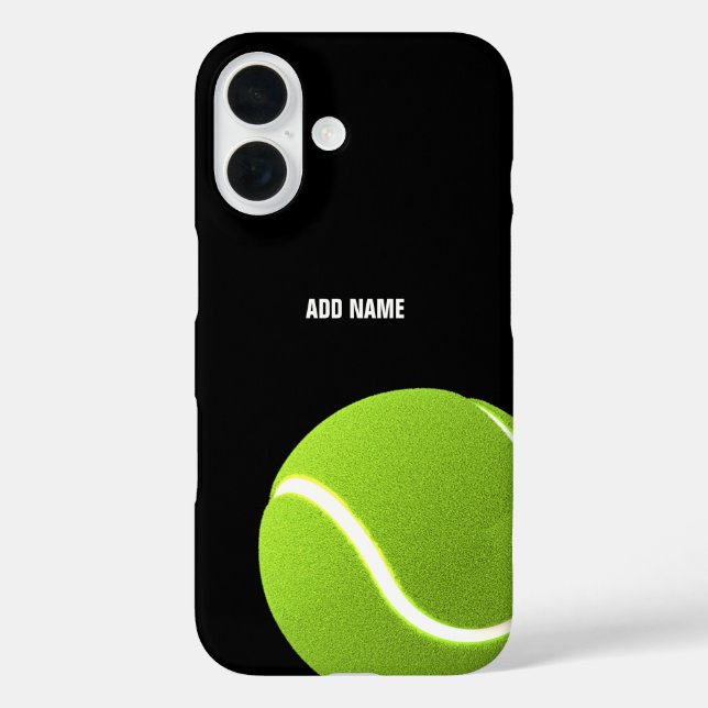 Personalised Green Tennis Ball Case-Mate iPhone Case (Back)