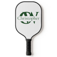 Personalised Green  with  Name & Initials