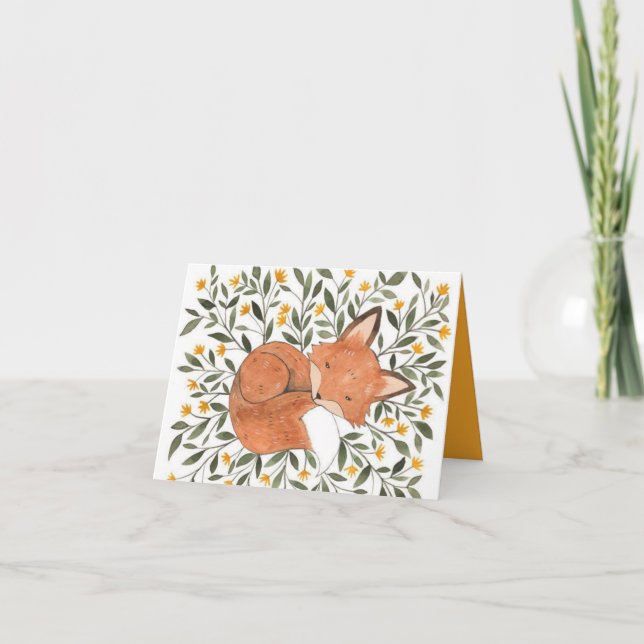 Personalised Greeting Card - Lazy Spring Day (Front)