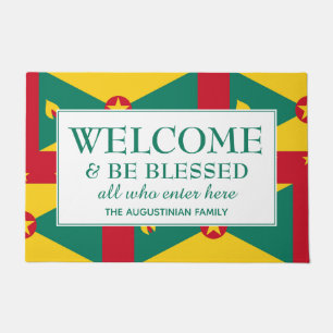 Personalised GRENADA Welcome Doormat