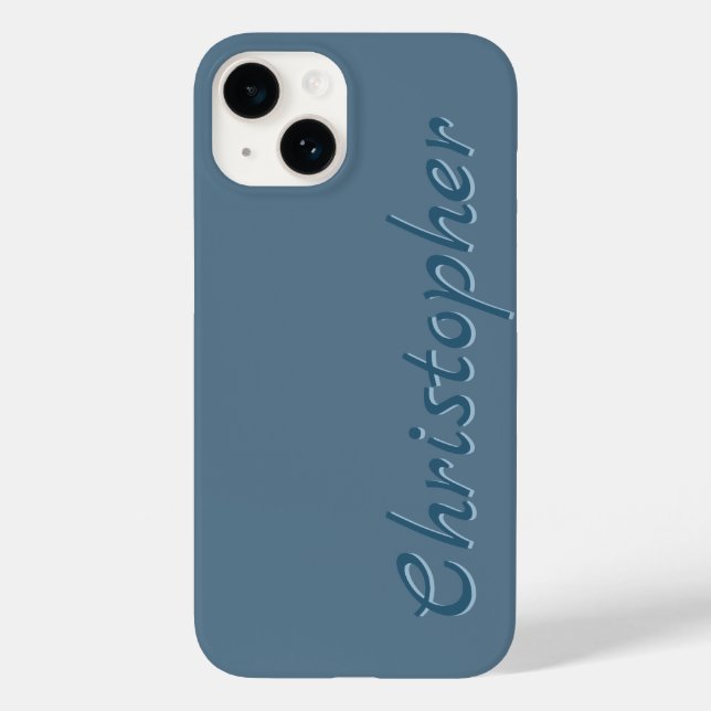 Personalised grey Radial Texture 15 Case-Mate iPhone Case (Back)