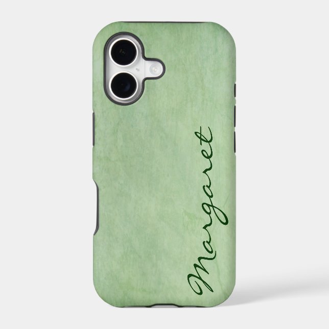 Personalised Gritty Green Case-Mate iPhone Case (Back)