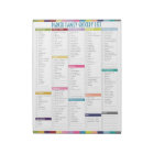 Personalised Grocery List Notepad