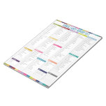 Personalised Grocery List Notepad