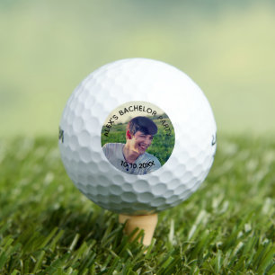 Personalised Groom Photo – Bachelor Party Wedding  Golf Balls
