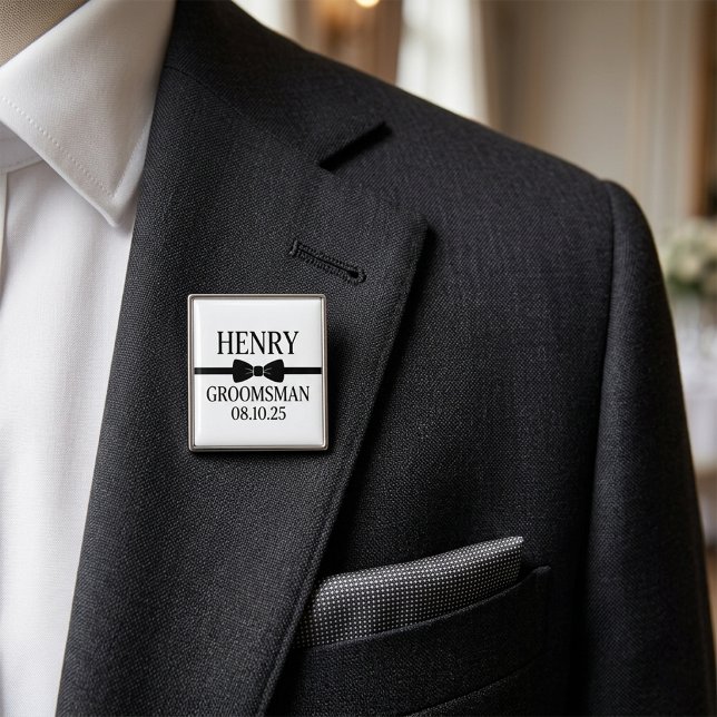 Personalised Groomsman Gift, Wedding Party Favour (Creator Uploaded)
