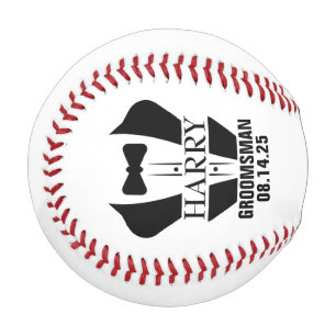 Personalised Groomsmen Baseballs Gifts