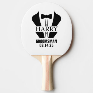 Personalised Groomsmen Gifts Ping Pong Paddle