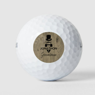 Personalised Groomsmen Golf Balls