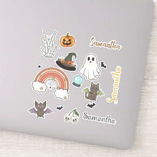 Personalised Groovy Halloween Fun Set 