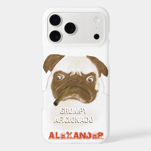 Personalised Grumpy AFICIONADO Puggy Cigar