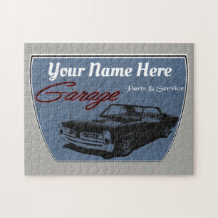 Personalised GTO Garage Jigsaw Puzzle