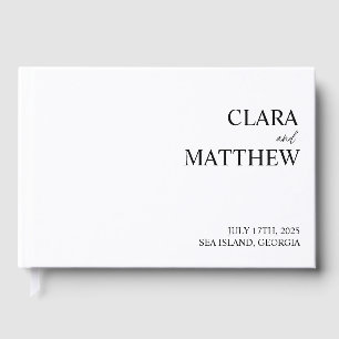 Personalised Guest Book Custom Wedding Reception