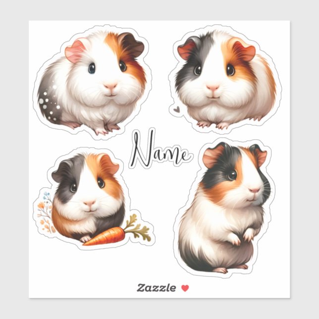 Personalised Guinea Pig  (Sheet)