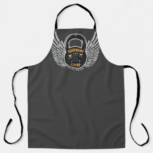 Personalised GYM Fitness Trainer Kettlebell  Apron