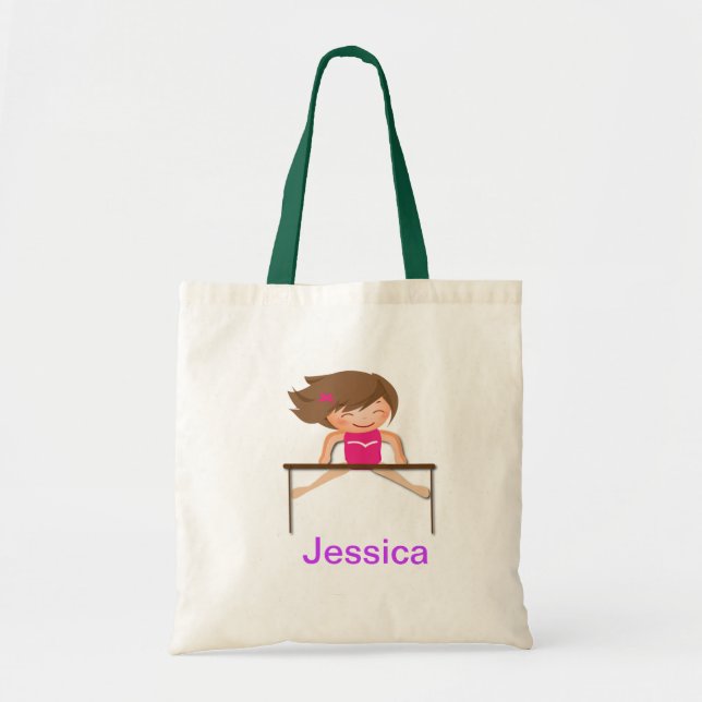 Personalised Gymnastics Girls BAGS (Front)
