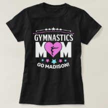 Personalised Gymnastics Mum T-Shirt