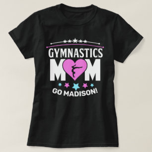 Personalised Gymnastics Mum T-Shirt