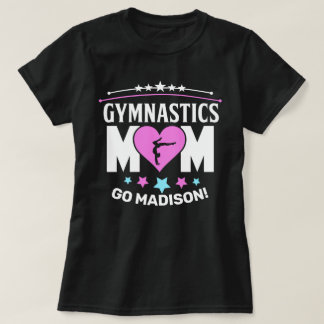Personalised Gymnastics Mum T-Shirt
