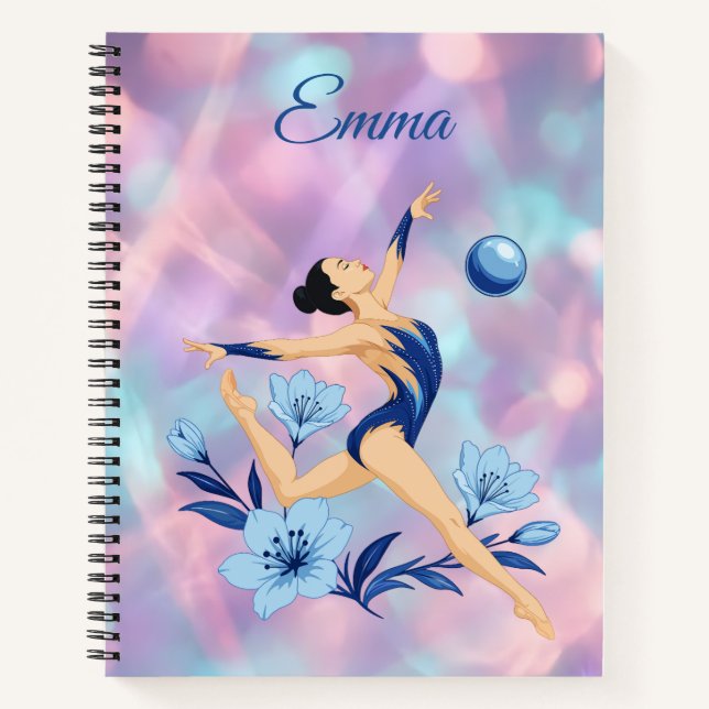 Personalised gymnast's notebook (Front)