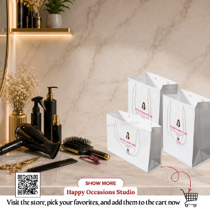 Personalised Hair Stylist Gift Bag