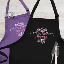 Personalised Hair Stylist Hairdresser Apron