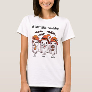 Personalised Halloween "A 'Boo'tiful Friendship" T-Shirt