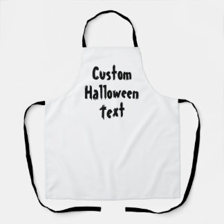 Personalised Halloween Apron