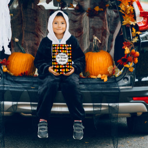 Personalised Halloween Candy Corn Trick or Treat Medium Gift Bag