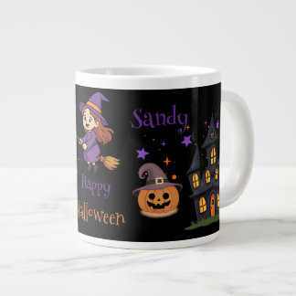 Personalised Halloween coffee mug