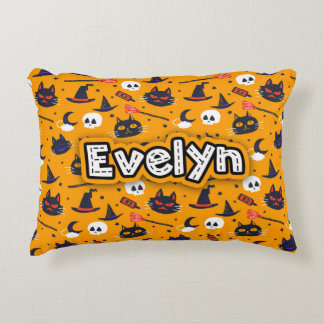 Personalised Halloween Decorative Cushion