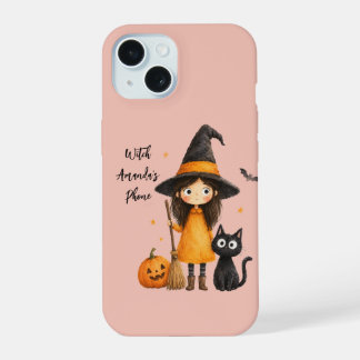 Personalised halloween iPhone 15 case
