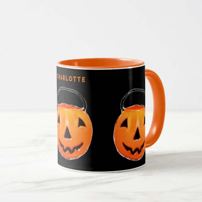 Personalised Halloween Mug (Front Right)