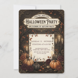 Personalised Halloween Party Invitation
