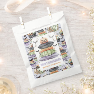 Personalised Halloween Sleepover Favour Bag