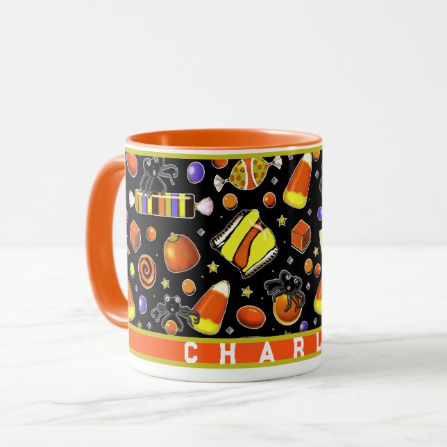 Personalised Halloween Speciality Mug (Front Left)
