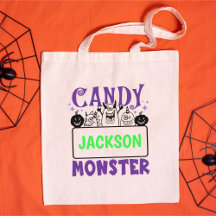 Personalised Halloween Trick or Treat Goodie 